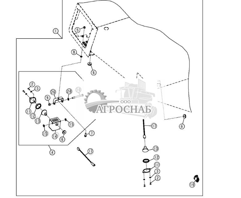 Рабочие фары кабины выс. интенс. - ST26355 177.jpg